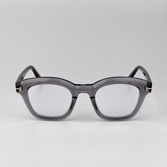 Tom Ford FT5961-B Eyeglasses – Grey Square Frame | Unisex Model FT5961-B 020 - Picture 6 of 9